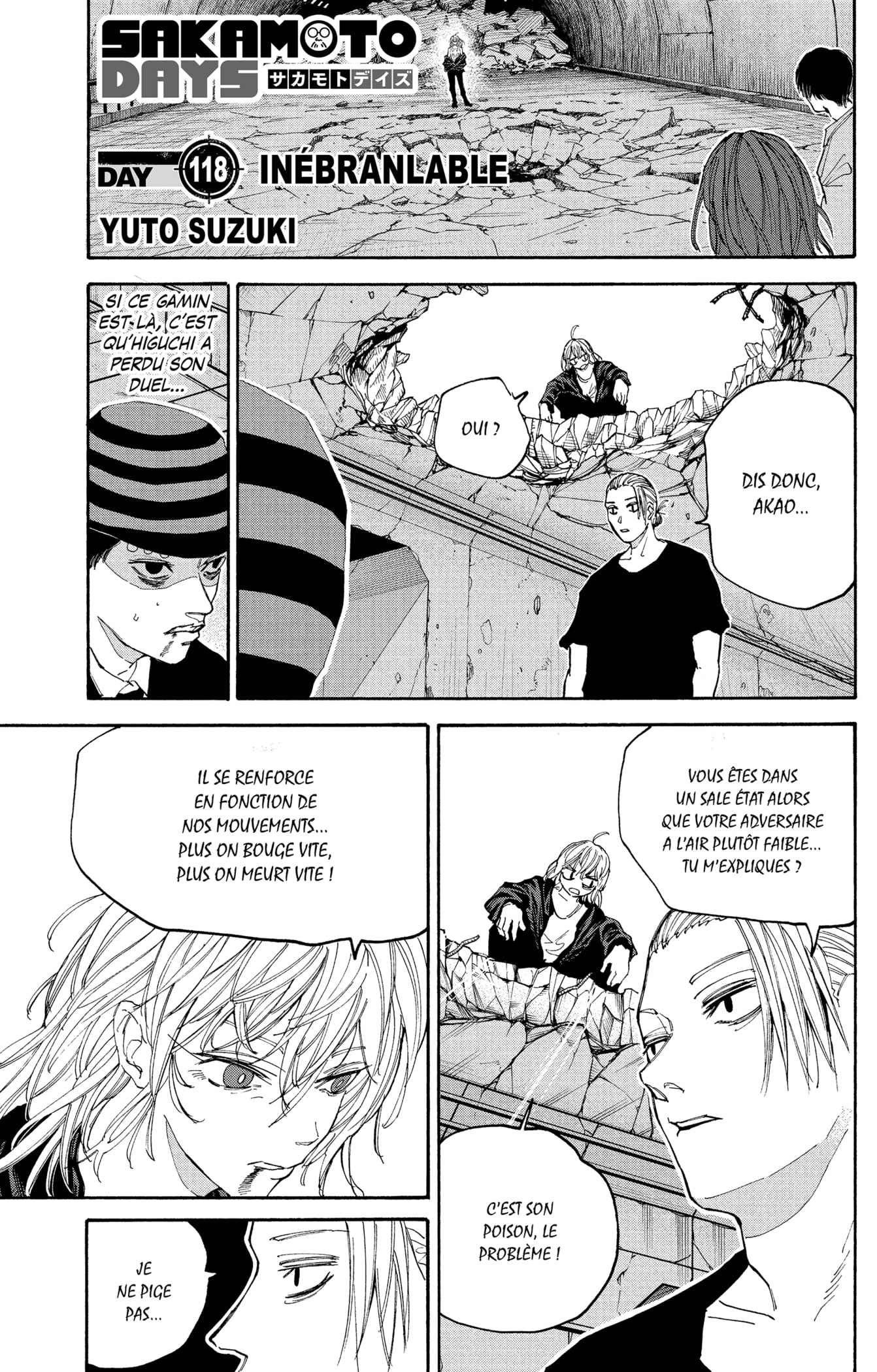 Sakamoto Days Scan 118 VF Lecture en ligne